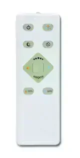 LENA stropné svietidlo s efektom trblietania s diaľkovým ovládačom LED/60W svetlé drevo, priemer: 52cm