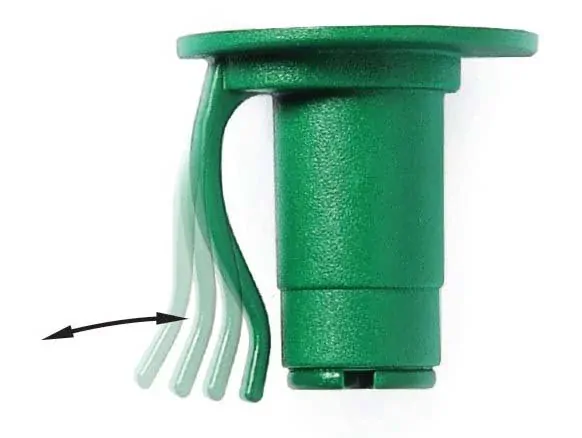 Vianočná reťaz ŠIŠKA biela 12x20V, 7,7m