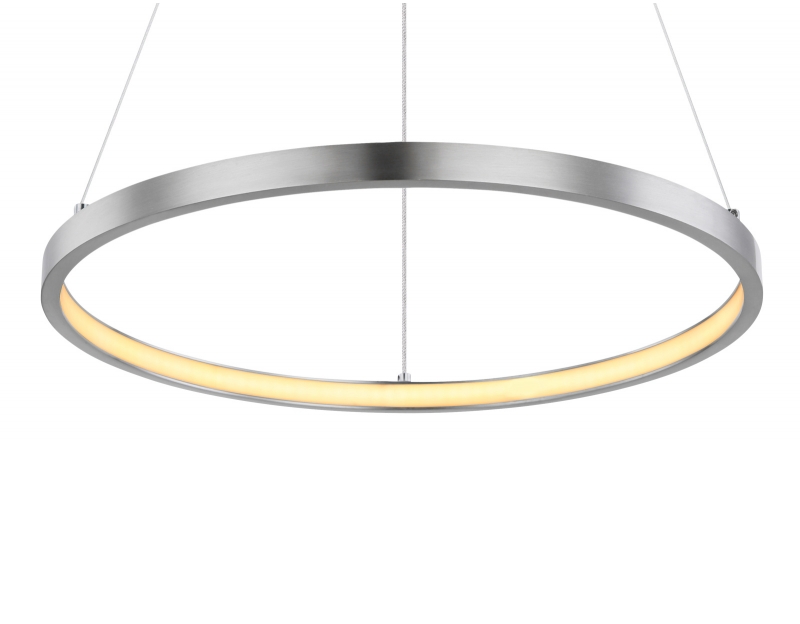 RALPH visiaci ledkový luster nikel 1xLED/19W/3000K