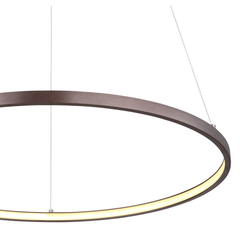 RALPH visiaci ledkový luster hnedý 1xLED/29W/3000K
