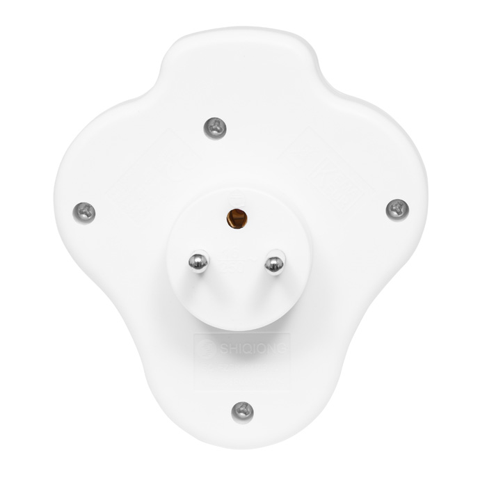 Rozbočovacia 2-zásuvka biela 16A/250V  s vypínačom a portami USB-A a USB-C 2,4A/5V