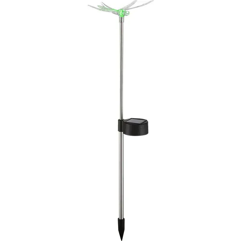 Set 4ks solárnych zapichávacích led svietidiel 2x MOTÝĽ, 2x VÁŽKA 1xLED/3,3V multicolor IP44