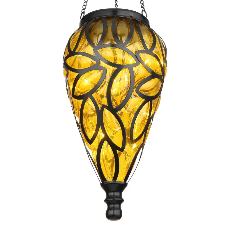 Solárne svietidlo kvapka na zavesenie 15xLED/0,06W/3200K IP44