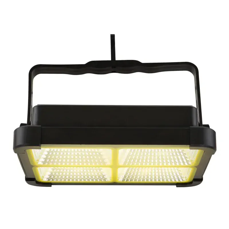 Solárne led svietidlo čierne na zavesenie, na státie alebo na magnet LED 30W/3,2V/4000K IP44