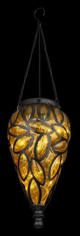 Solárne svietidlo kvapka na zavesenie 15xLED/0,06W/3200K IP44