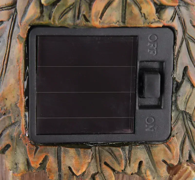 Solárne led svietidlo DOMČEK S VTÁČIKOM 1xLED/0,06W/3000K, IP44