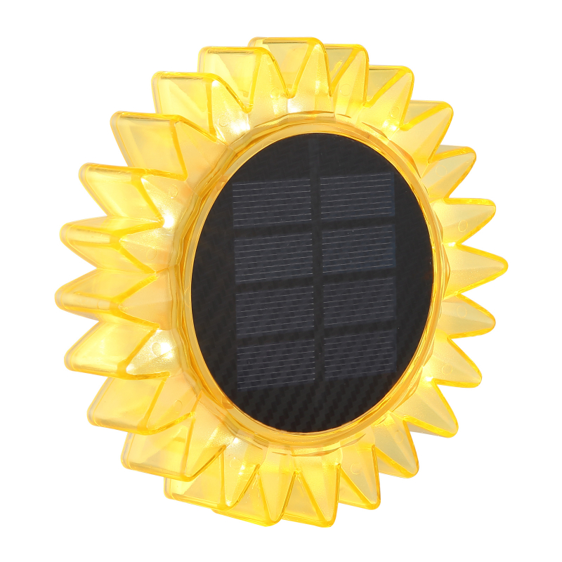 Solárne zapichávacie led svietidlo SLNEČNICA 8xLED 0,06W 3V/3000K IP44