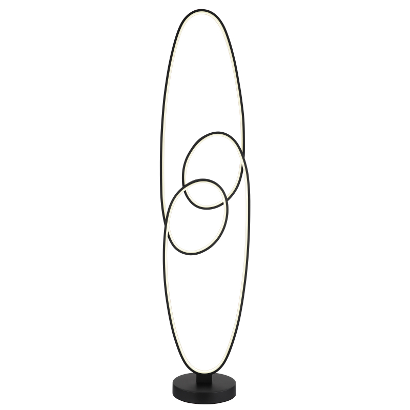 SPIRA stojanová lampa čierna LED 39W LED/CCT výška: 122cm