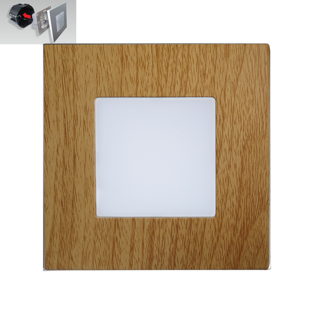 STEP LIGHT schodiskové LED svietidlo 1W/4000K svetlé drevo