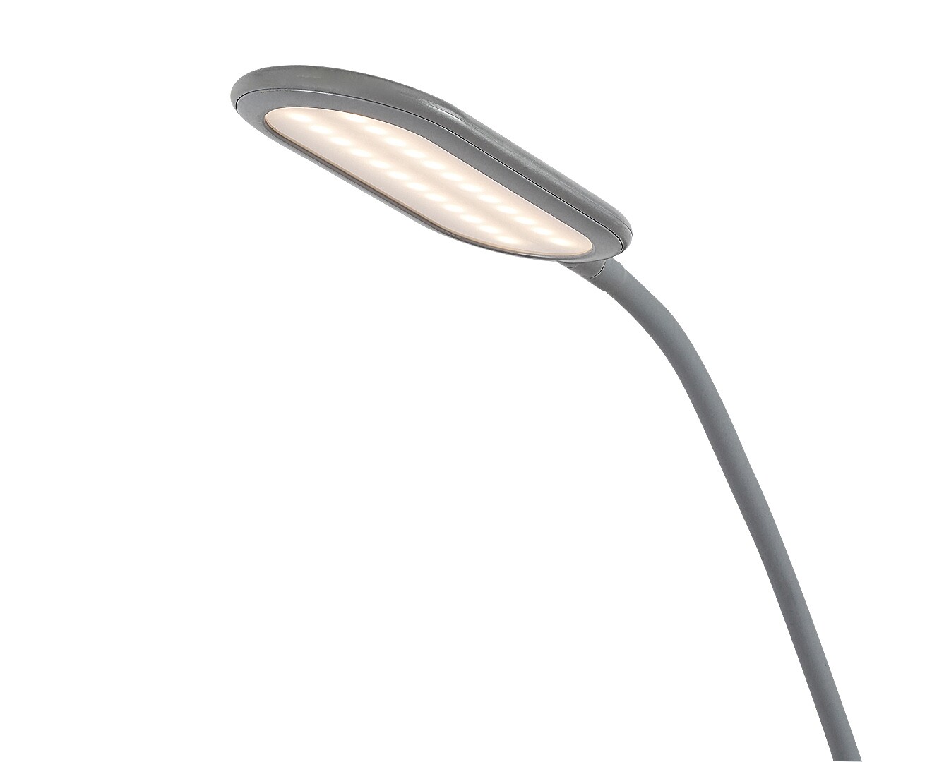 ADELMO ledková dotyková stmievateľná stojanová lampa šedá LED/10W/3000-6000K, výška: 140cm