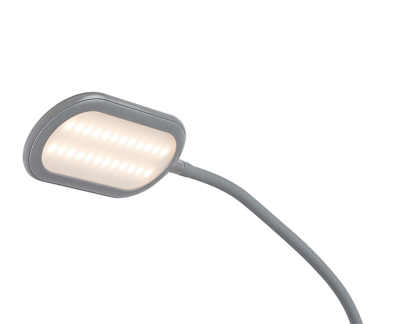 ADELMO ledková dotyková stmievateľná stojanová lampa šedá LED/10W/3000-6000K, výška: 140cm
