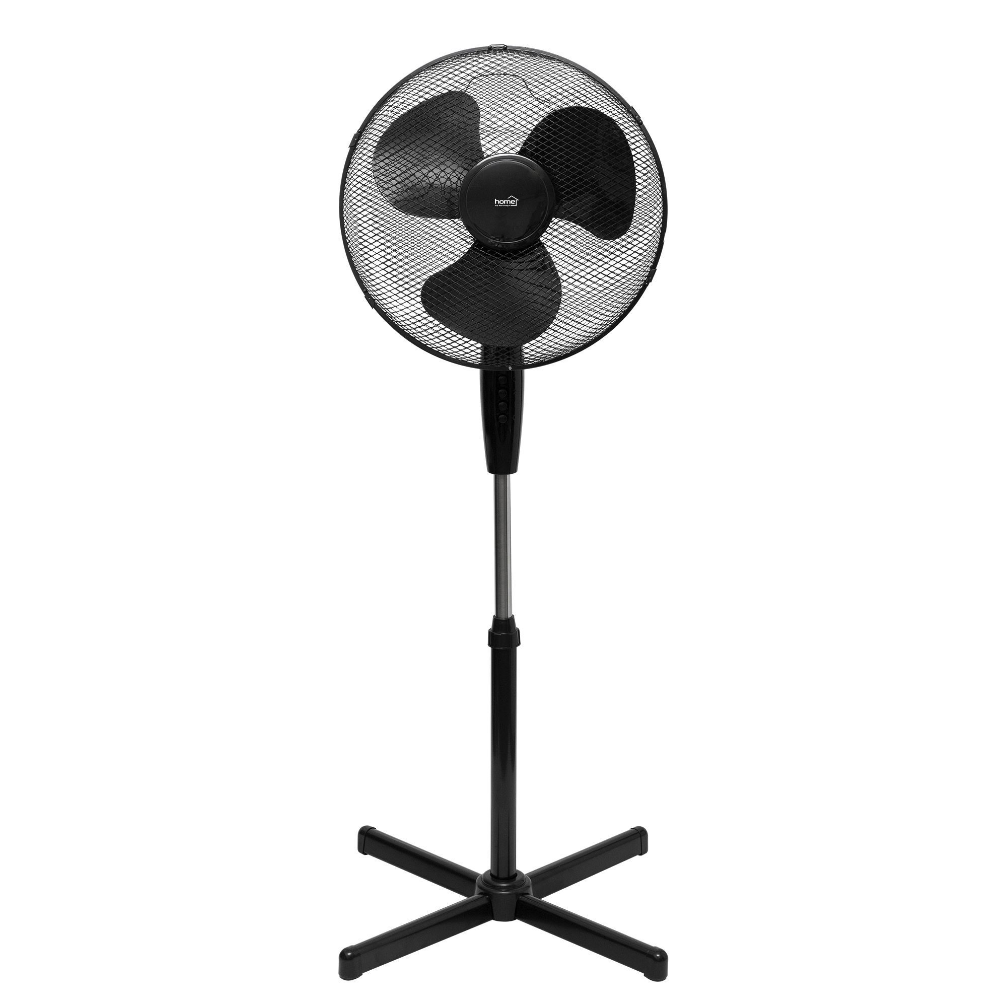 Stojanový ventilátor čierny 45W, priemer 40cm
