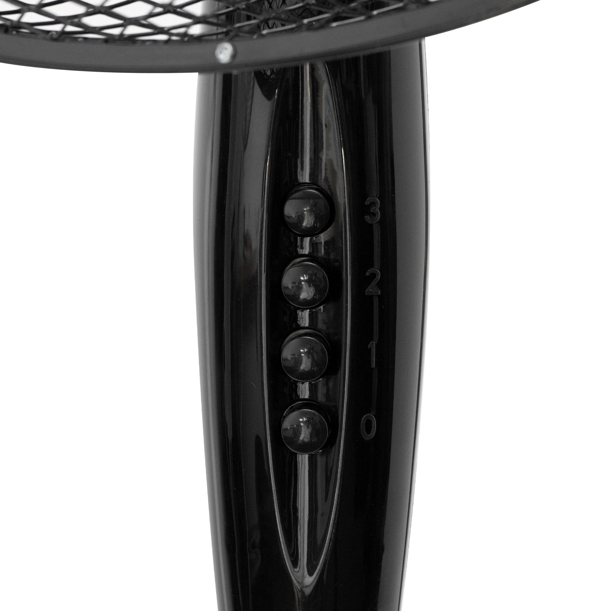 Stojanový ventilátor čierny 45W, priemer 40cm