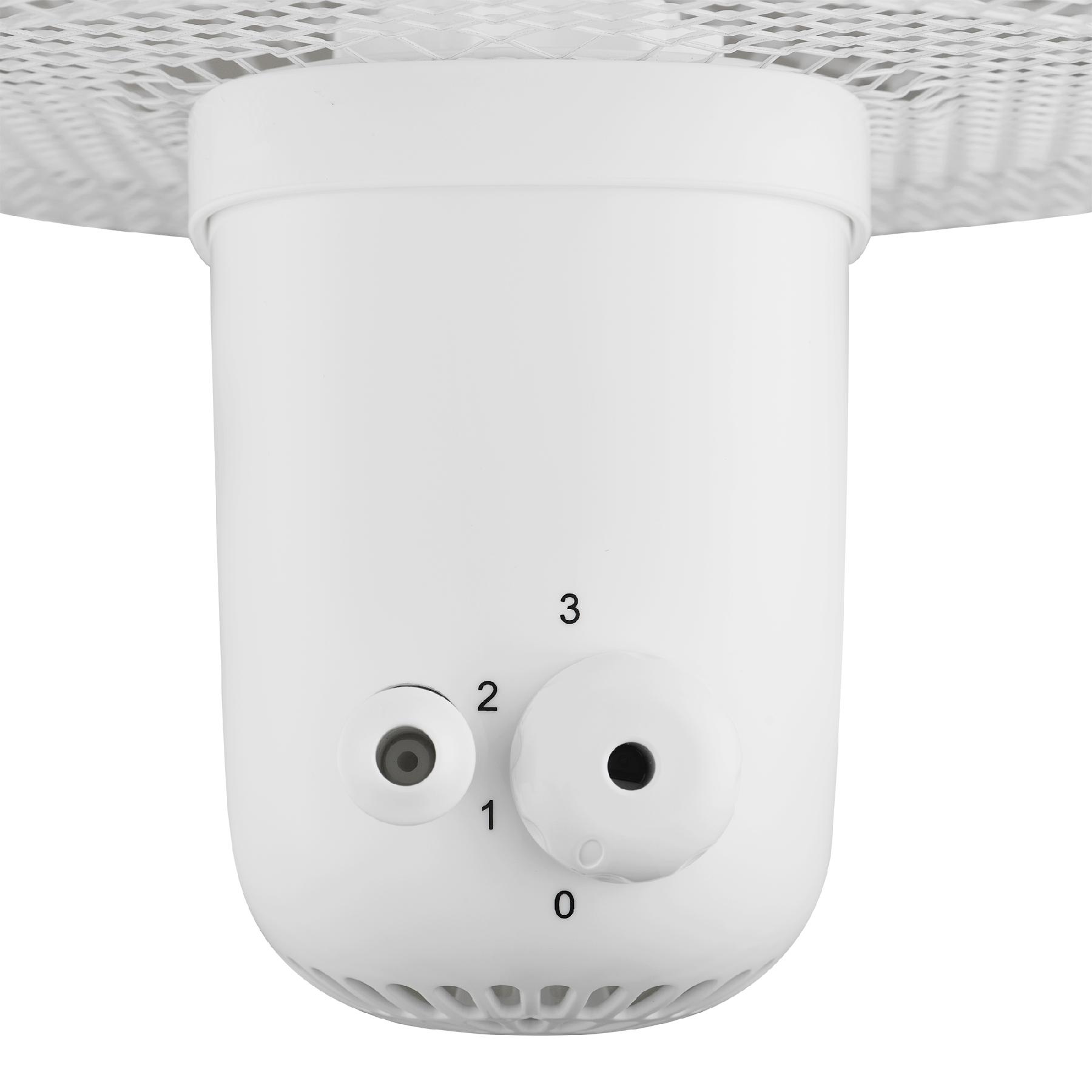 MIDEA stojanový ventilátor biely 40W, priemer 40cm