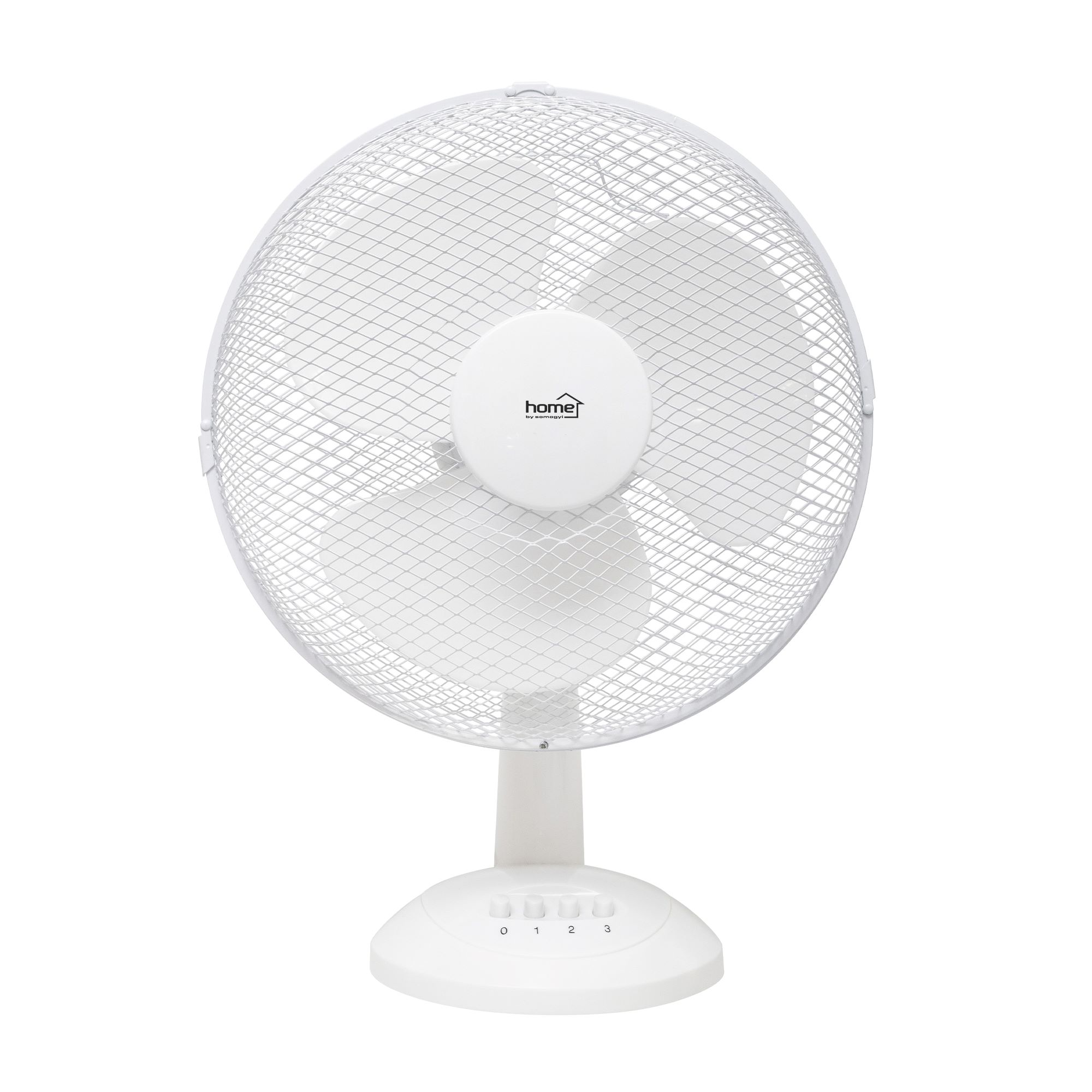 Stolný ventilátor biely 40W, priemer 30cm