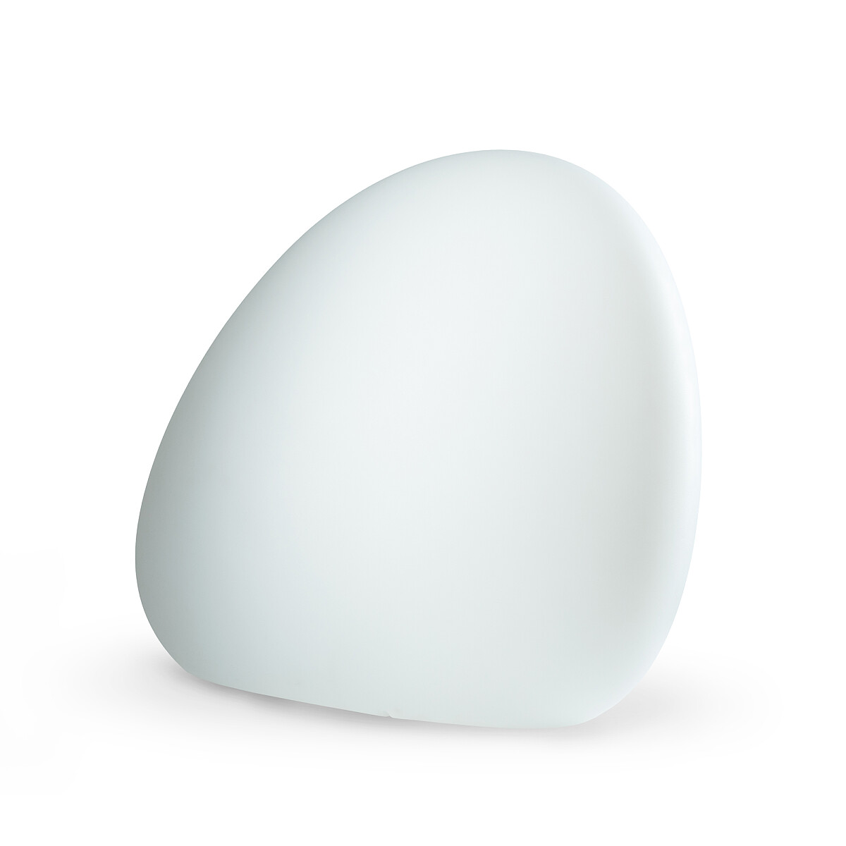 Záhradné svietidlo STONE M biele plastové 1xE27/25W, IP44, 50x50cm