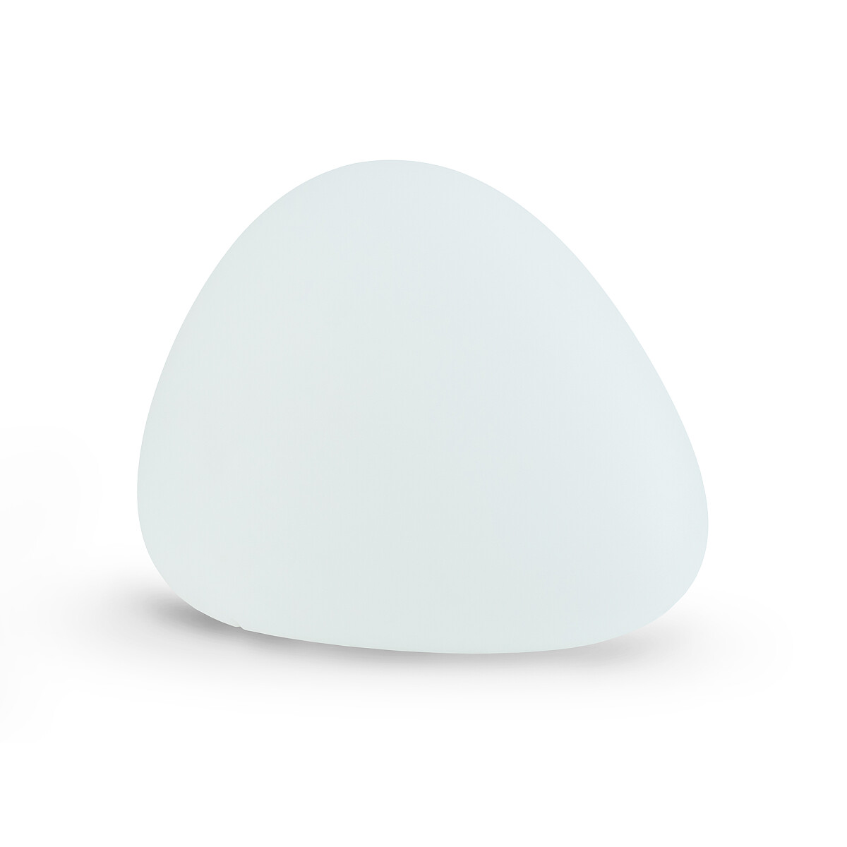 Záhradné svietidlo STONE S biele plastové 1xE27/25W, IP44, 45x30cm