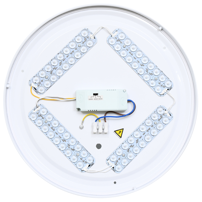 LINA stropné/nástenné LED svietidlo 32W/CCT 3000-6000K, priemer: 38cm, IP44