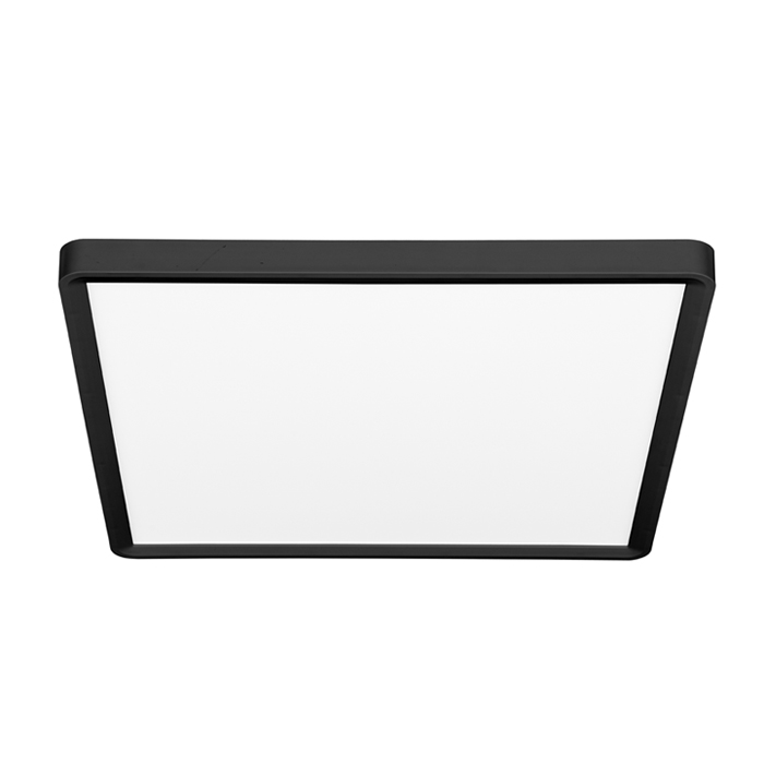 TERY stropné svietidlo čierne LED 32W/CCT 3000-6000K, 40x40x2,5cm, IP40
