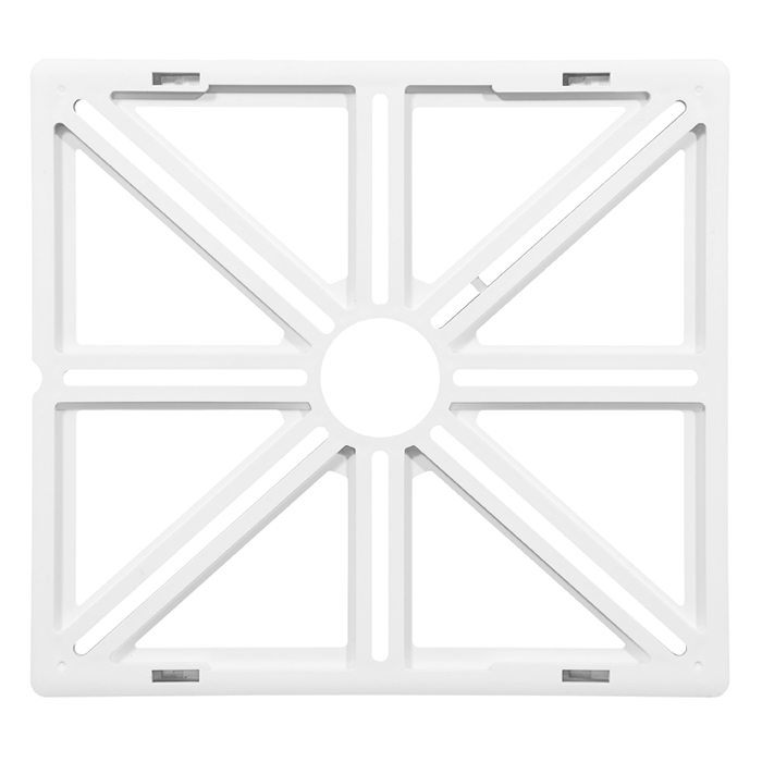 TERY stropné svietidlo čierne LED 24W/CCT 3000-6000K, 30x30x2,3cm, IP40