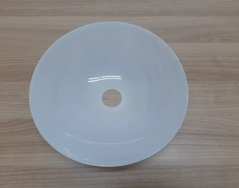 Náhradné plastové tienidlo DIANA matné biele priemer 28cm, pre závit E27