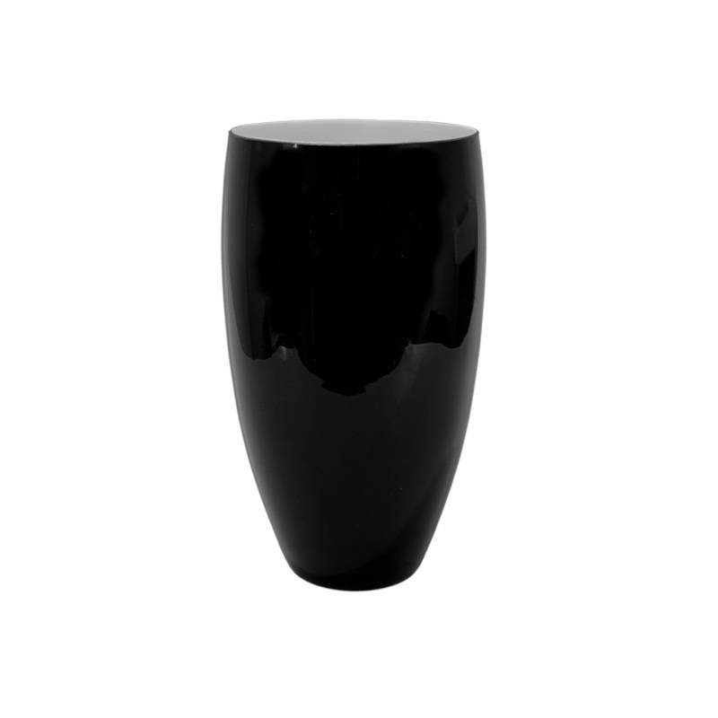 Náhradné tienidlo pre závit E14 (30mm) lesklé čierne, priemer: 11,5cm