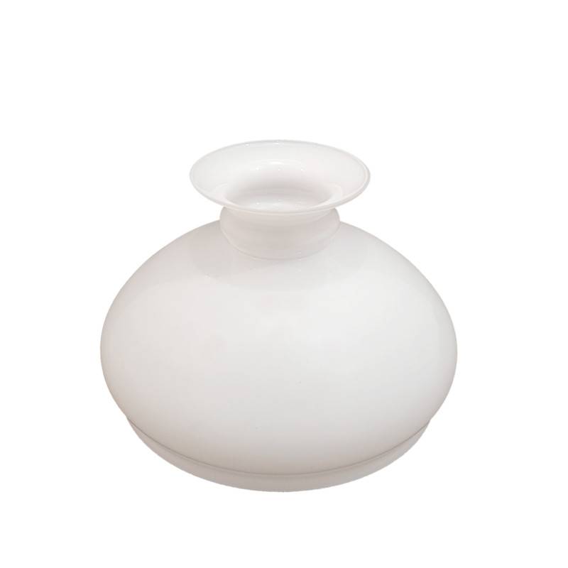 Náhradné tienidlo priemer 23,4cm petrolejkové biele opálové