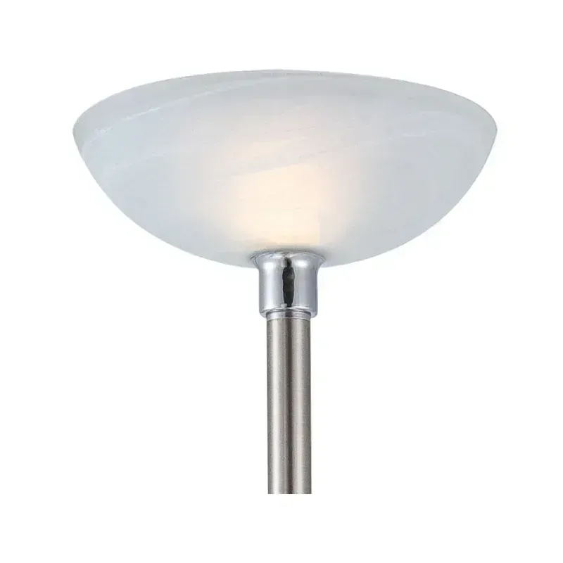 Náhradné tienidlo BLADE biele alabastrové mont. otvor 4,2cm, priemer: 30cm