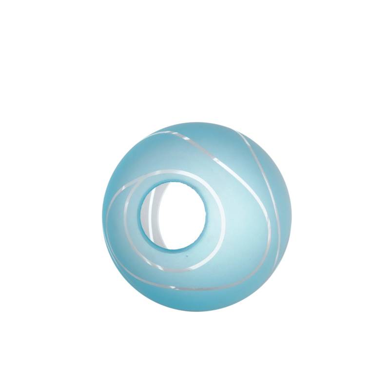 Náhradné tienidlo priemer 16cm, montážny otvor: 4,7cm modro-biele