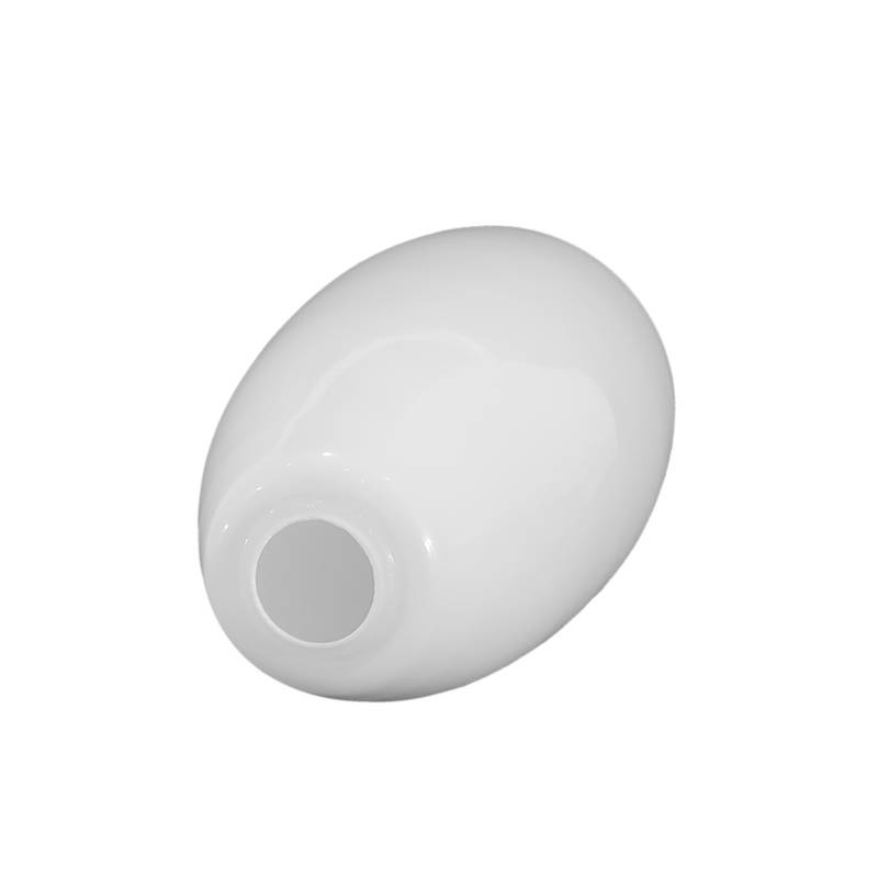 Náhradné tienidlo pre závit E14 (30mm) lesklé biele, priemer: 11,5cm 