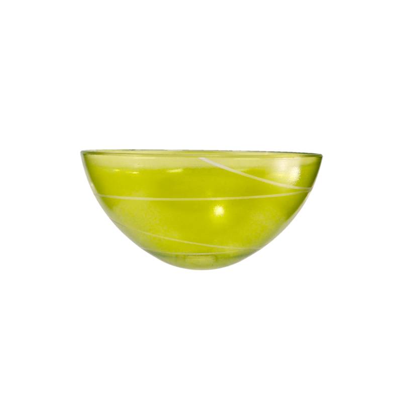 Náhradné tienidlo pre závit E27 (4,2cm) priehľadné zelené priemer: 30cm