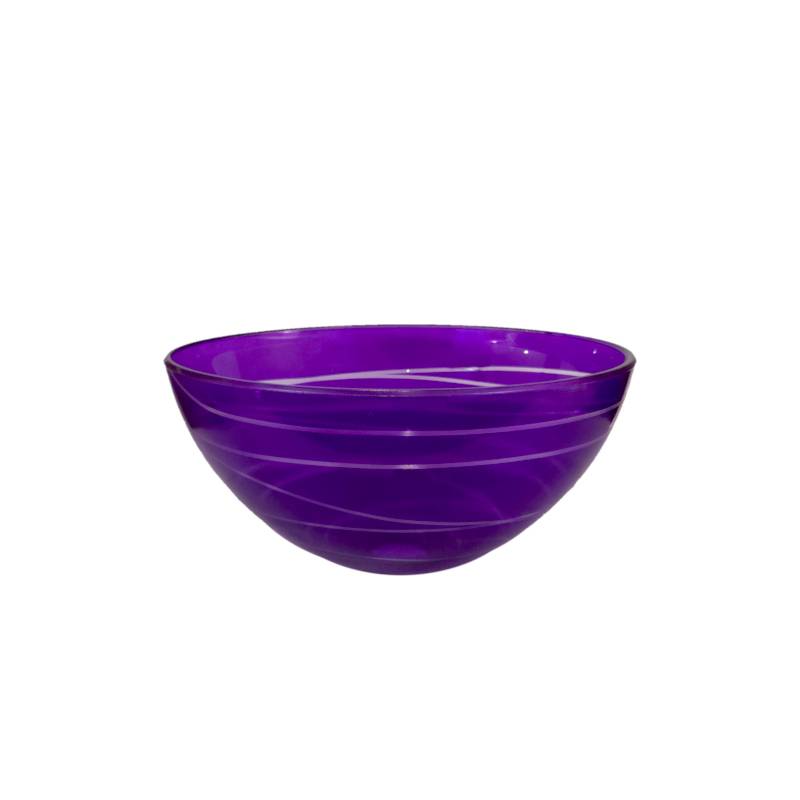 Náhradné tienidlo pre závit E27 (4,2cm) priehľadné fialové priemer: 30cm