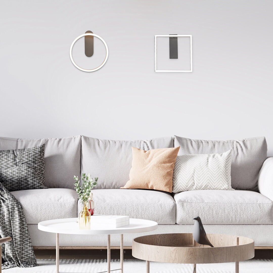 TUMNUS nástenné svietidlo strieborné/brúsený hliník LED/14W/3000K