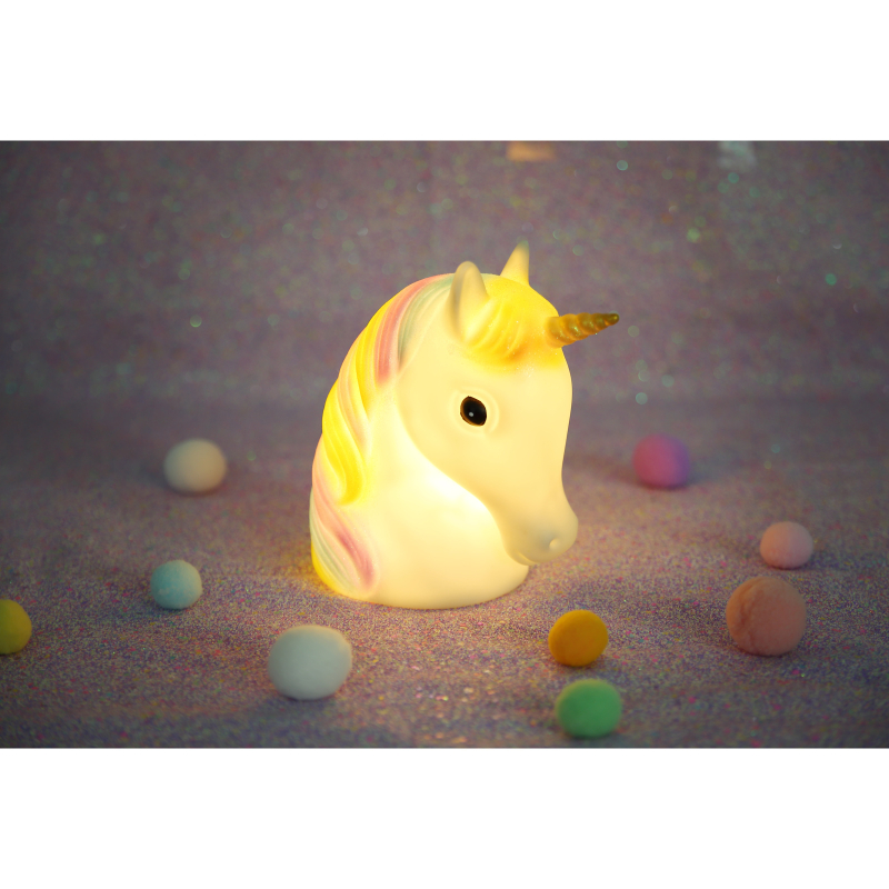 UNICORN dekoratívne svietidlo jednorožec 2xLED/1W/3,2V/3000K