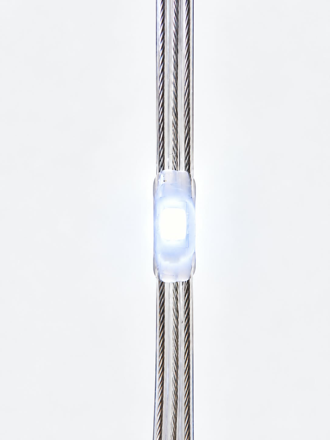 DOT LED vonkajšia reťaz 500ks bodových led diód studená biela, 35m, 8+4 režimov svietenia, číry kábel