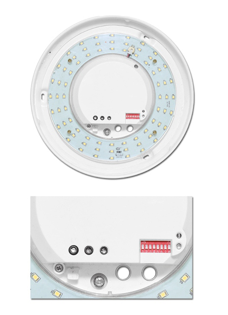 LED svietidlo VICTOR 72SMD/18W s HF senzorom IP44 
