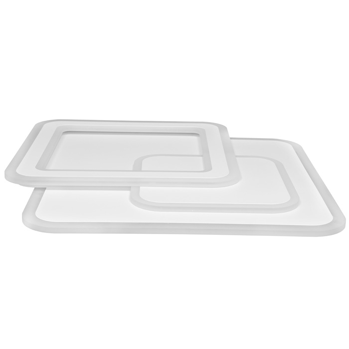 REST dizajnové stropné/nástenné svietidlo s diaľkovým ovládačom LED/80W, 52,5x52,5cm