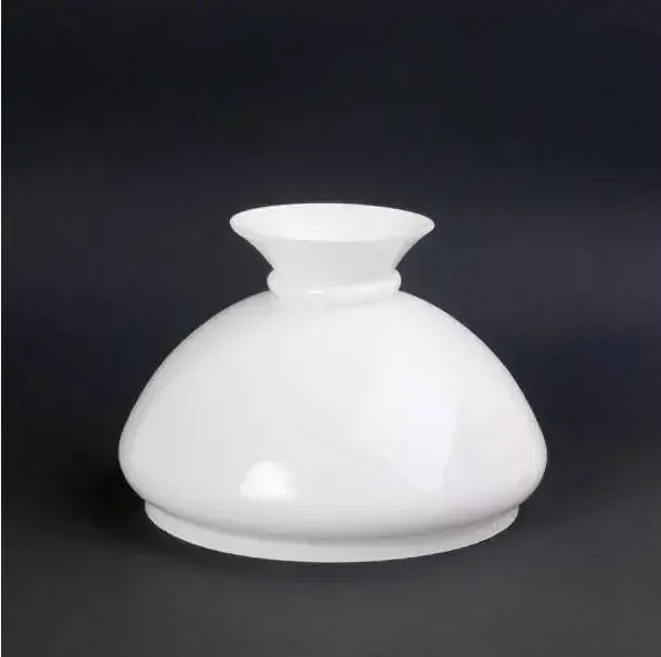 Náhradné tienidlo priemer 18,9cm petrolejkové biele opálové