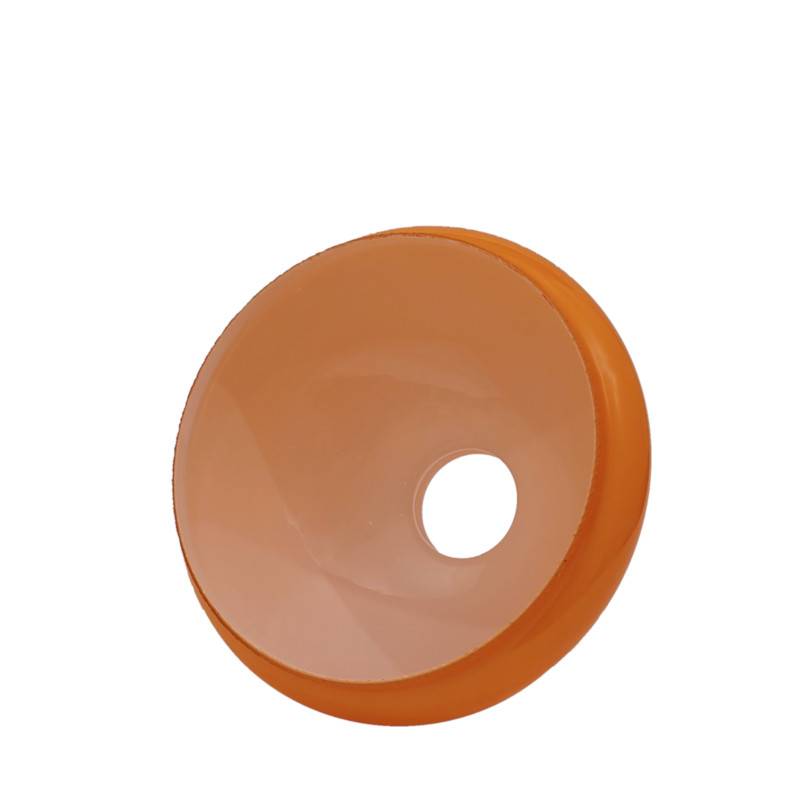 Náhradné tienidlo priemer 18,9cm petrolejkové oranžové