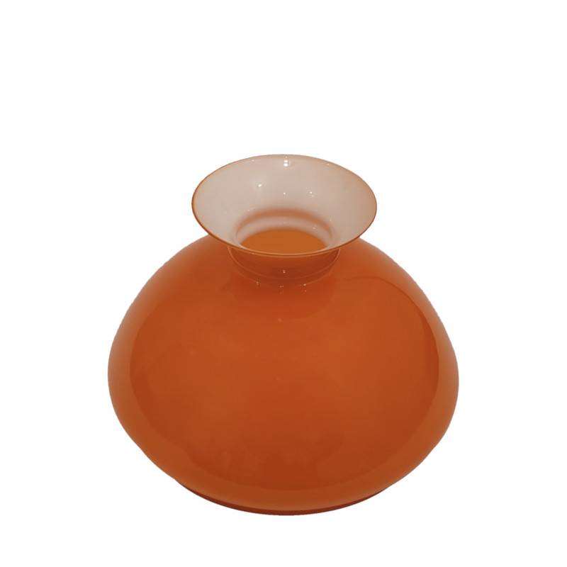 Náhradné tienidlo priemer 18,9cm petrolejkové oranžové