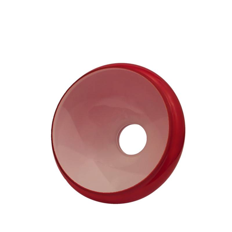 Náhradné tienidlo priemer 18,9cm petrolejkové červené