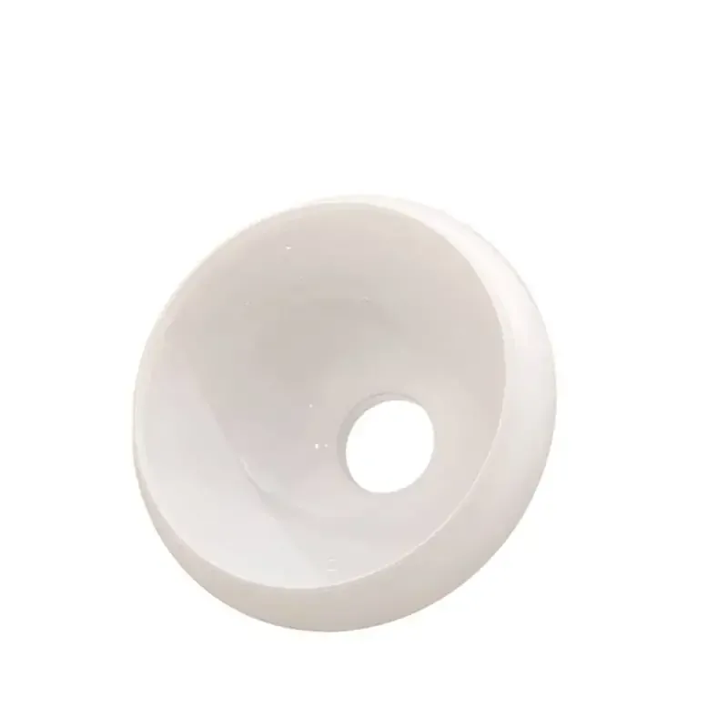 2.trieda - Náhradné tienidlo priemer 18,9cm petrolejkové biele opálové - vlnovkové