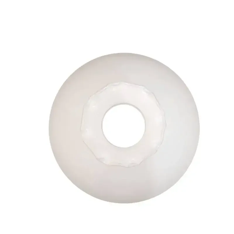 2.trieda - Náhradné tienidlo priemer 18,9cm petrolejkové biele opálové - vlnovkové