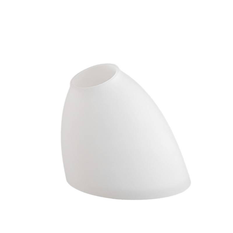 Náhradné tienidlo pre závit E27 (42mm) matné biele, priemer: 12,4cm 