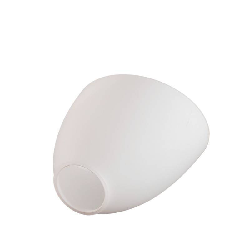 Náhradné tienidlo pre závit E27 (42mm) matné biele, priemer: 12,4cm 