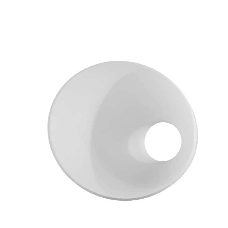 Náhradné tienidlo pre závit E27 (42mm) matné biele, priemer: 12,4cm 