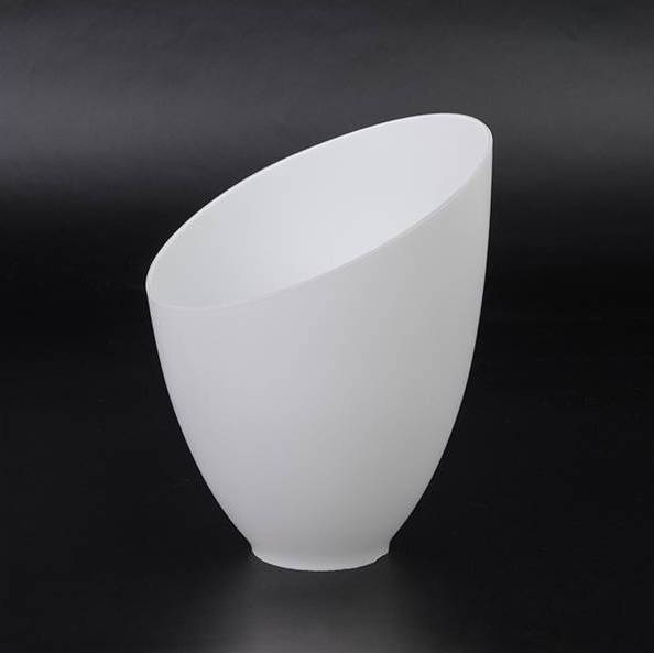 Náhradné tienidlo pre závit E27 (42mm) matné biele, priemer: 12,4cm 