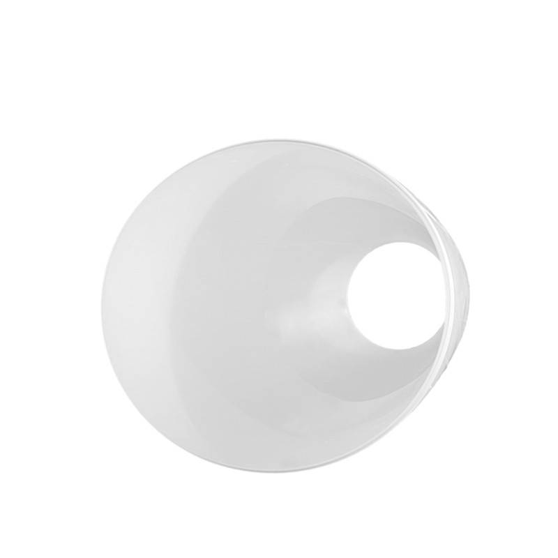 Náhradné tienidlo pre závit E27 (47mm) lesklé biele, priemer: 11cm 