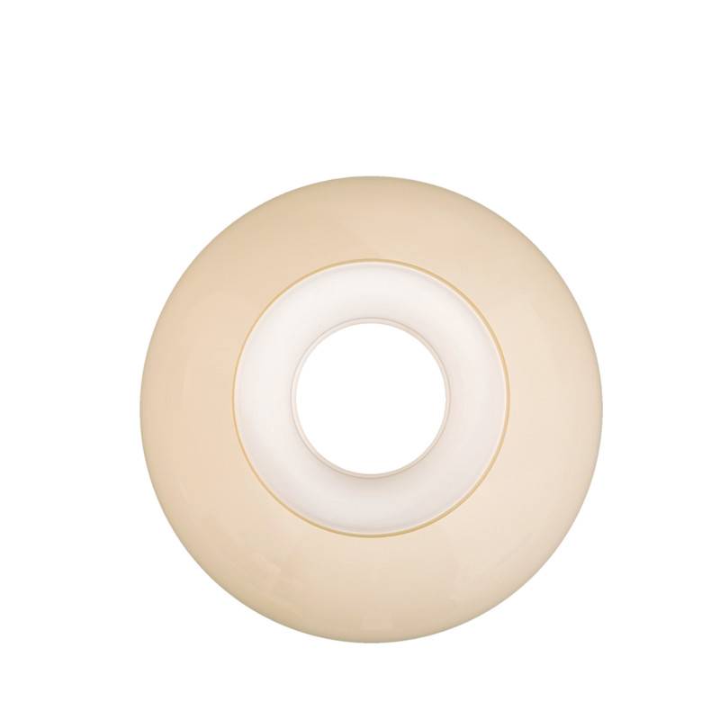 Náhradné tienidlo priemer 30cm petrolejkové béžové lesklé