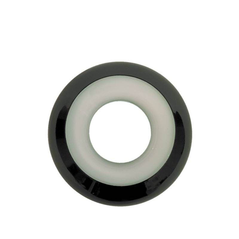 Náhradné tienidlo priemer 14,7cm petrolejkové lesklé zelené